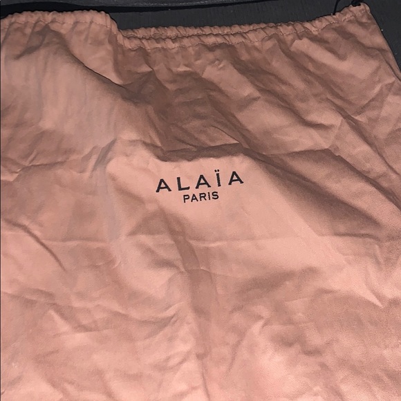 Alaia Med Green Cecile Handbag with strap NWT - Picture 6 of 8